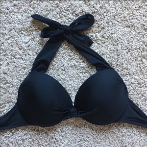 Apt 9 Black Push-Up Twist Bikini Top